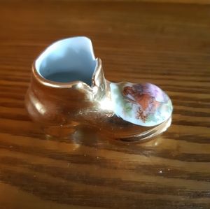Vintage miniture Limoges Boot